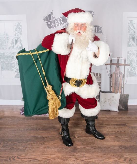 Santa Doug — Traditional Santa Suit w/ Flared Fur, photo 24